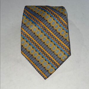 Vintage Sears The Men’s Store Tie Floral Stripe